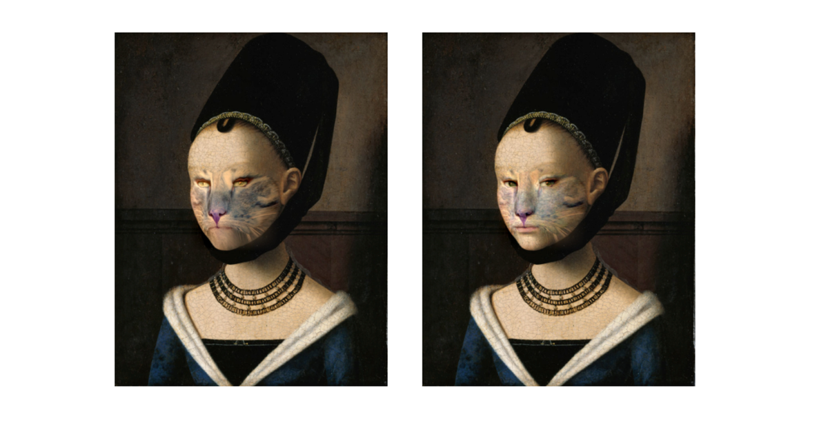 Face migration in classical artwork