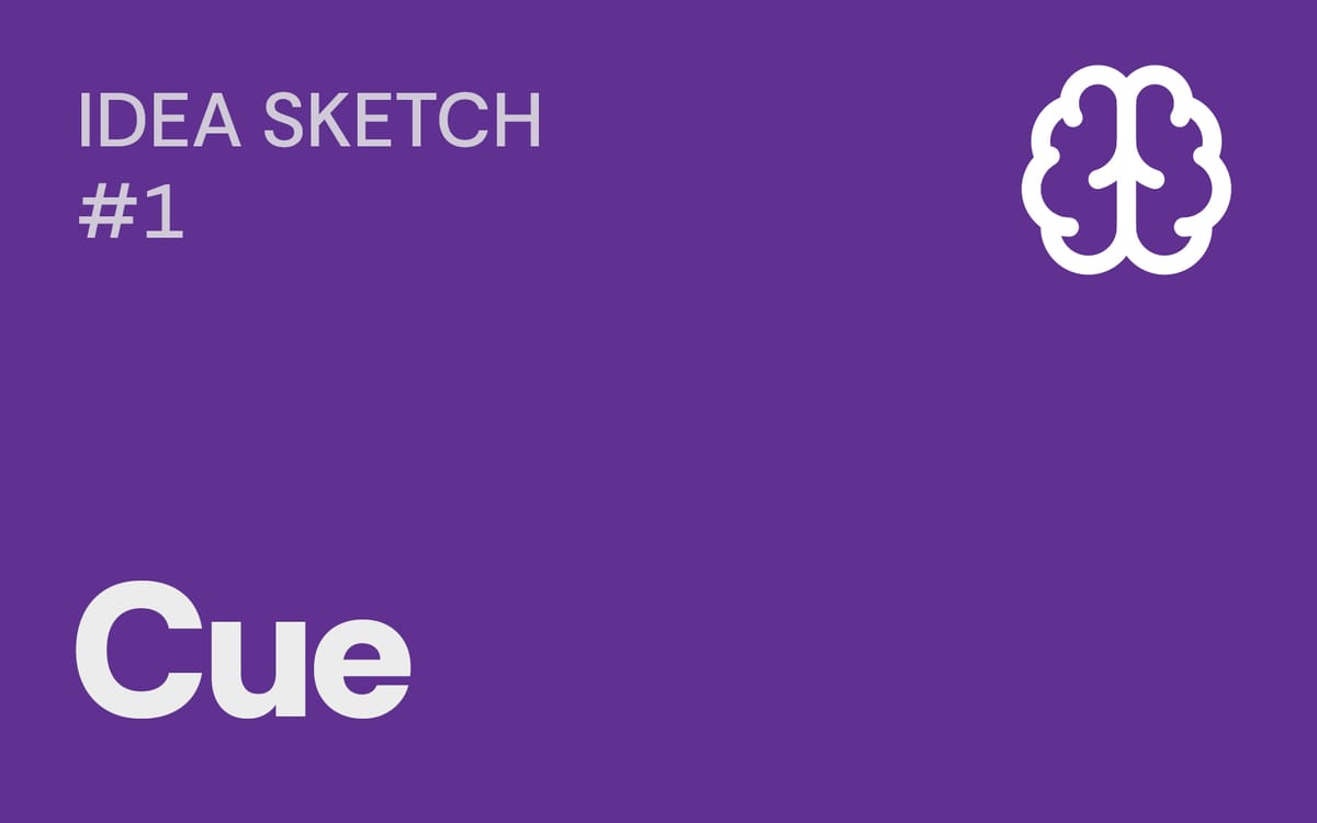 Idea Sketch #1: Ask about Anything without Losing Context