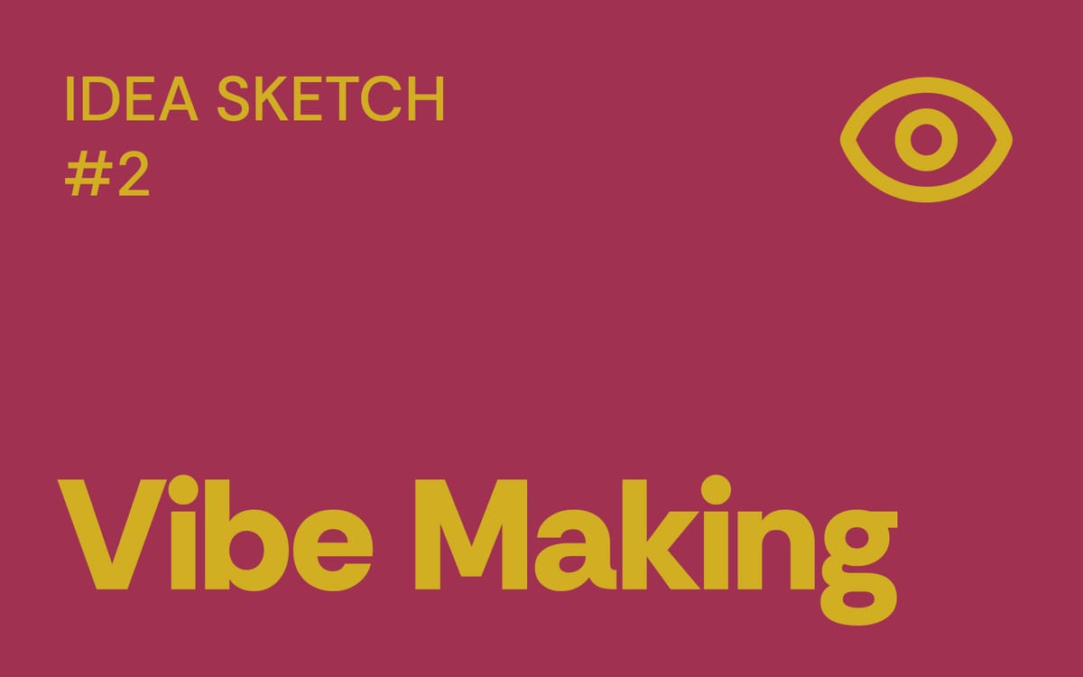 Idea Sketch #2: Surfacing the Planning Layer