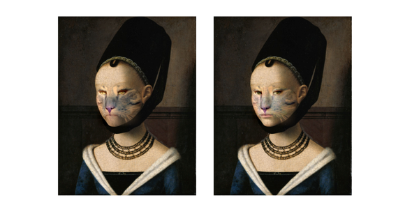 Face migration in classical artwork